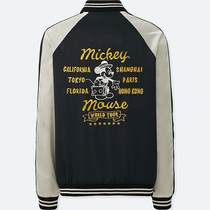 Uniqlo X Disney Mickey World Tour Bomber Jacket